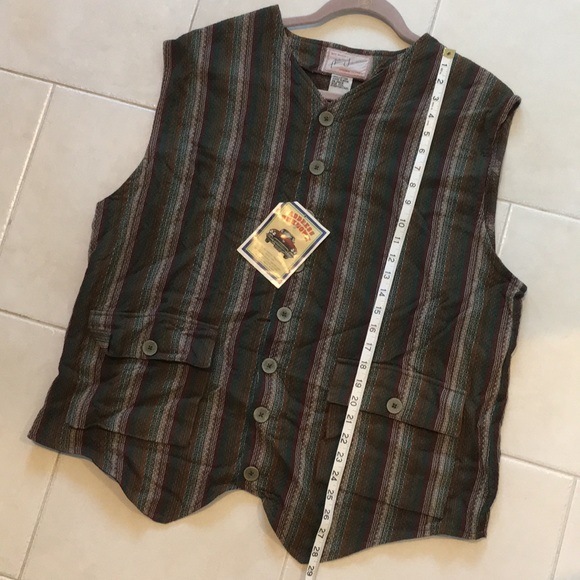 VINTAGE Address Unknown Vest with original tags - Picture 9 of 12